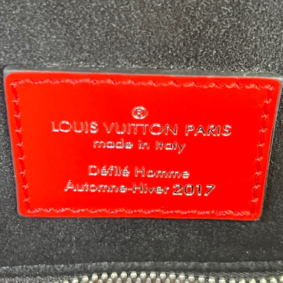 CLEAN LOUIS VUITTON Supreme Epi Christopher PM Backpack Leather Red - Picture 5 of 5